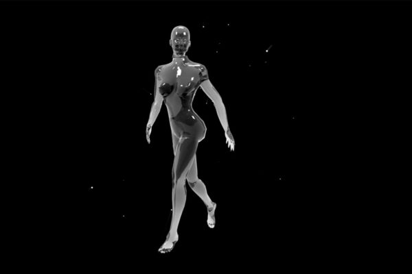 Liquid_Geometry_Statue_Isolated_on_Black_Background_Video_VJ_loop mannequin