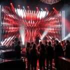 Foil Black VJ loop for concerts and LED screens