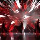 Foil Black VJ loop for concerts and LED screens