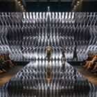 Foil Black VJ loop for concerts and LED screens