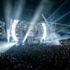 Dark metallic foil visuals Foil Black for stage visuals