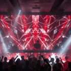 Dark metallic foil visuals Foil Black for stage visuals