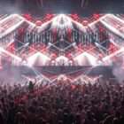 Red LED visuals for concerts, clubs and stage screens