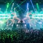 Space Jade VJ loop with green cosmic light effects