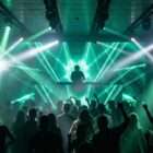 Futuristic green visuals Space Jade for LED screens