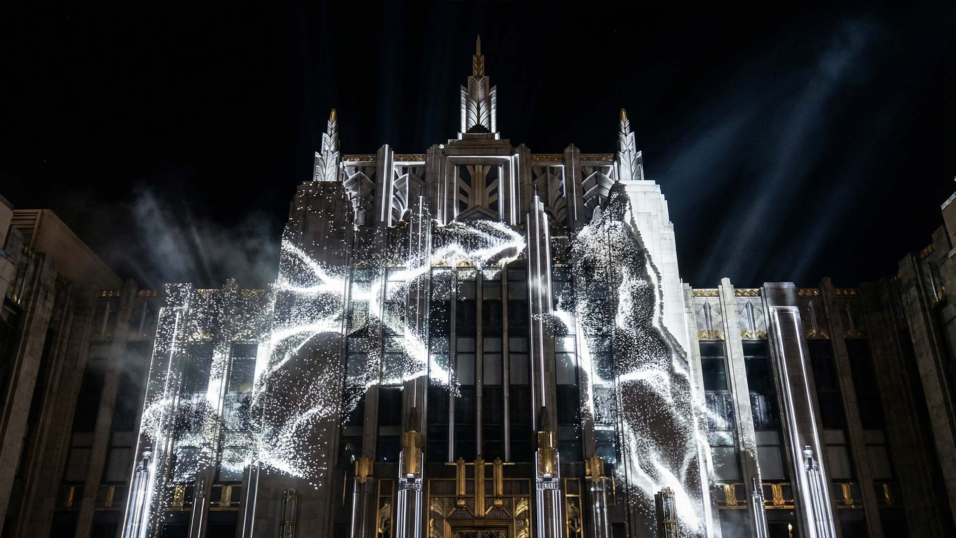 mapping loops for architectural and interior video Projection