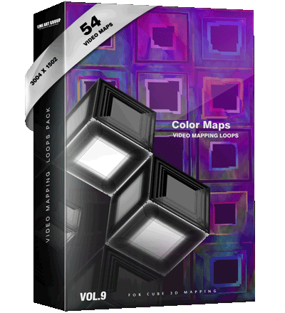Color-maps Video Mapping Loops