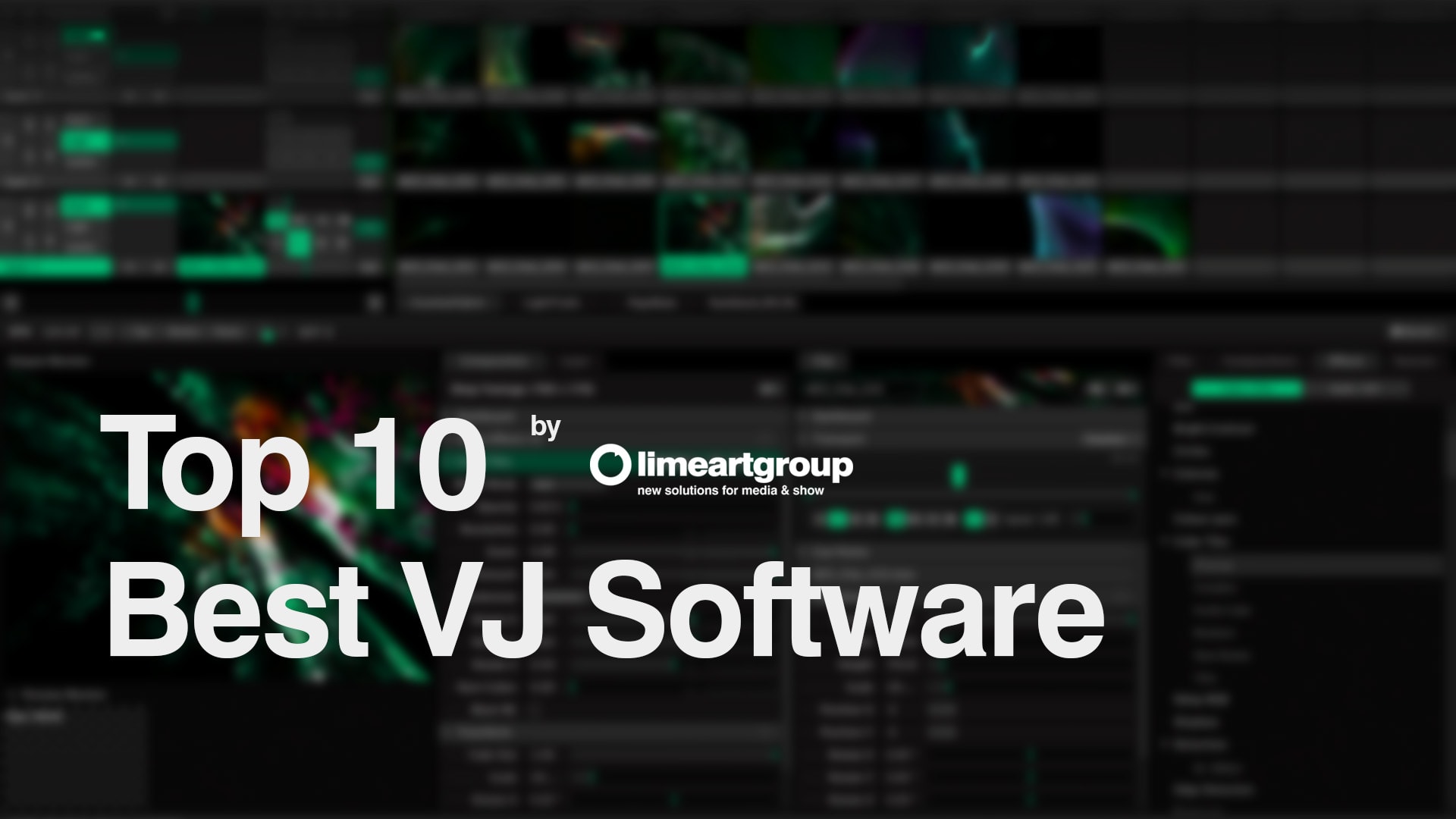 VJ Software: Best VJ Software. Top 10 Rating - LIME ART GROUP