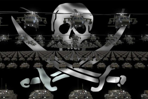 Pirate Army video background vj loop