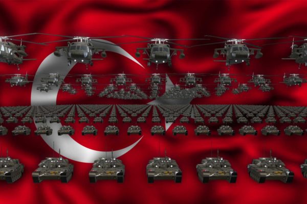 Turkey Army video background vj loop