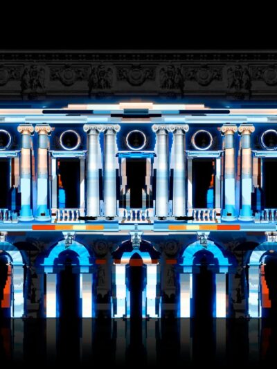 glitch effects for video mapping toolkit