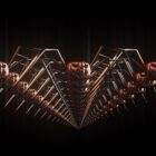 Pumkin head video vj loop spider