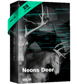 Neons-deers Vj Loops Videos