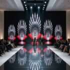 fat red vieo art for events