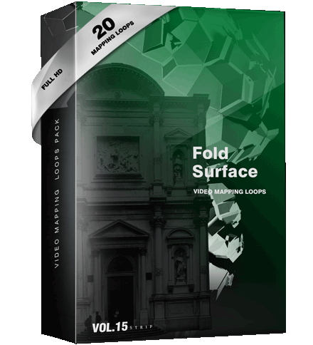 Fold-Surface-Video Mapping Loops