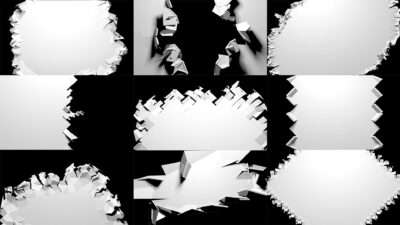 Video Mapping Loops Pack Vol.15 - Fold Surface