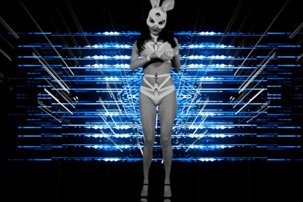 Rabbit_Girl_Woman_Dancing_Go_Go_Dance_Video_Footage_VJ_Loop