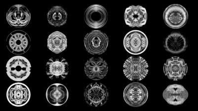 Video Mapping Loops Pack Vol.22 - Cloth Fulldome