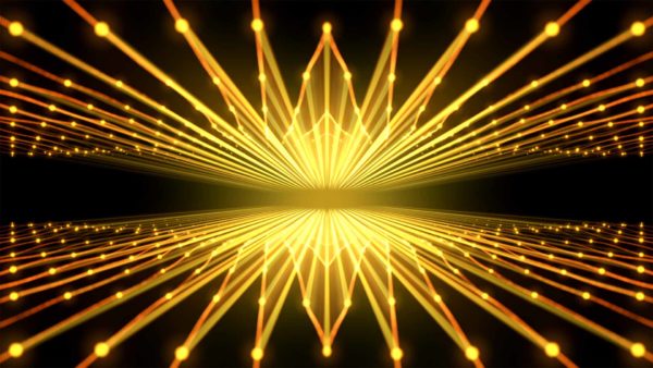 Abstract Sun Rays Motion Video Background