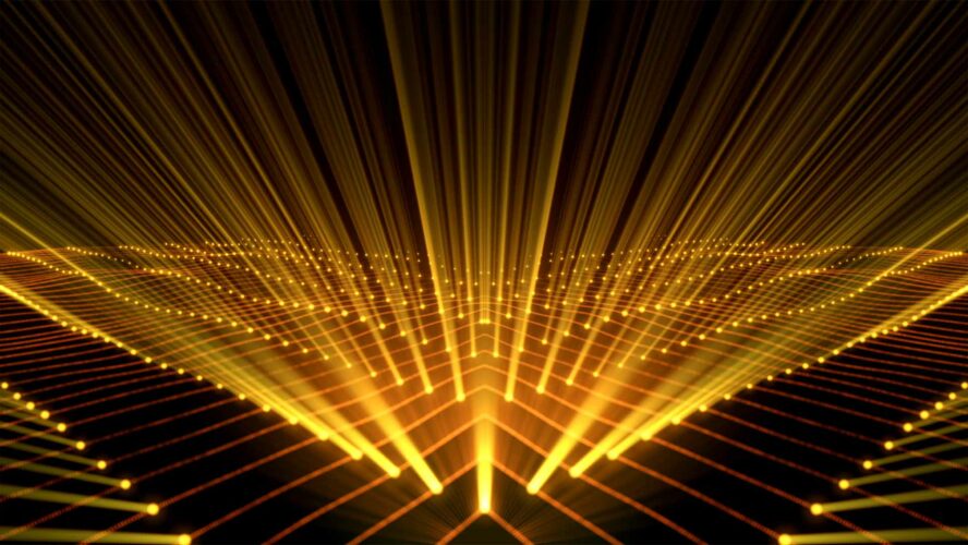 Abstract Sun Rays Motion Video Background
