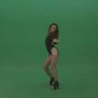 Green screen dancing girl