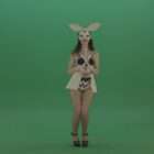 Green screen dancing girl