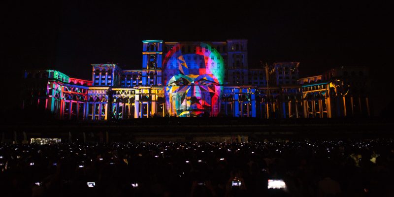projection mapping festival