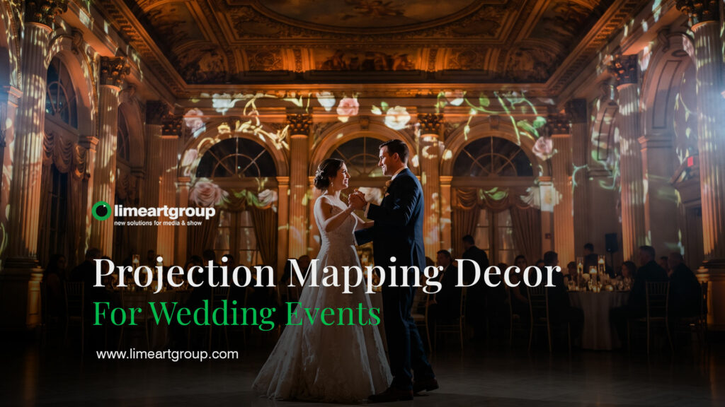 Projection Mapping Decorations for Wedding Events