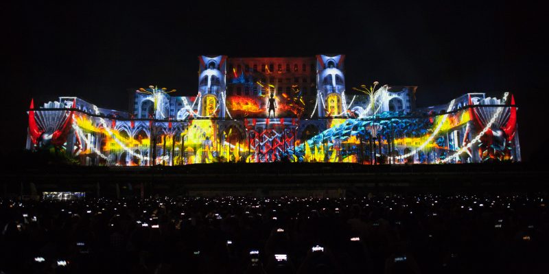projection mapping festival