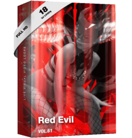 Red-Evil Vj Loops Video