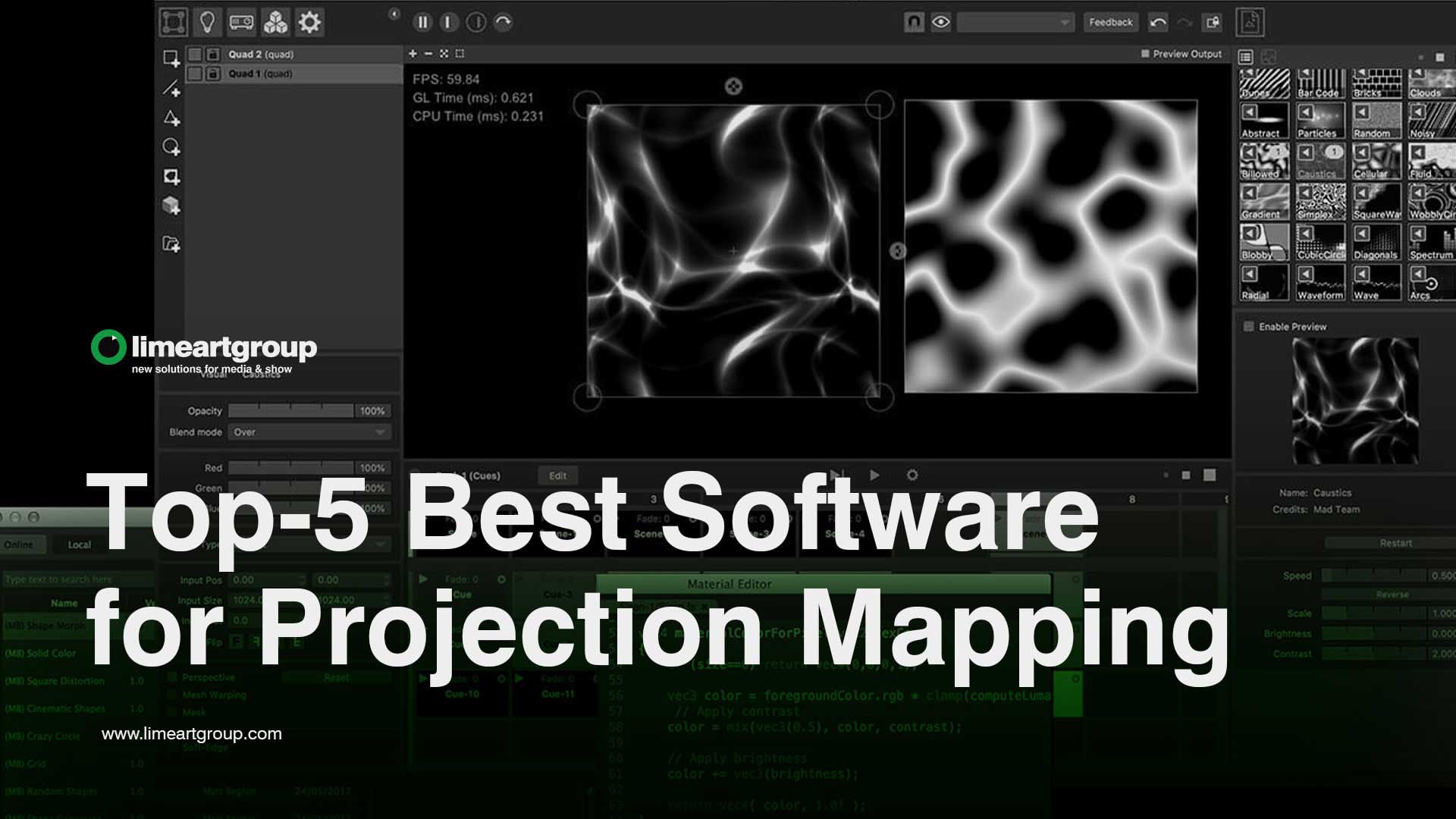 TOP 5 Video Mapping Software LIME ART GROUP   Top 5 Best Software For Projection Video Mapping Min 1 