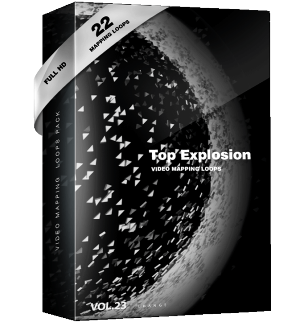 Top-Explosion Fulldome Video Mapping Loops