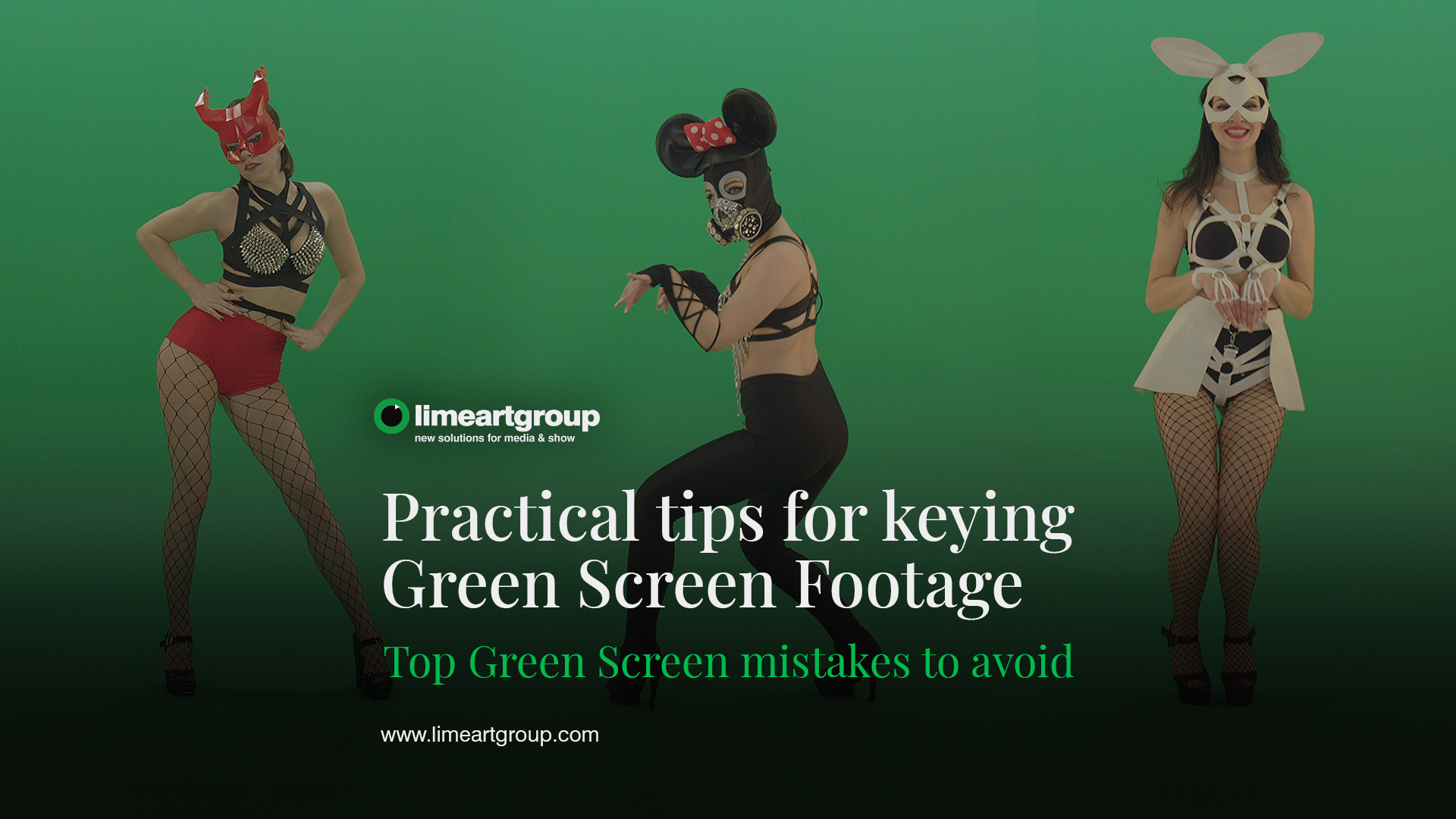 Practical tips for Keying Green Screen Footage