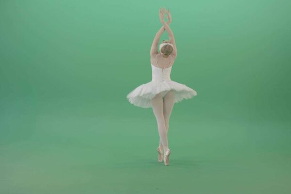 high quality 4k dance footage green screen