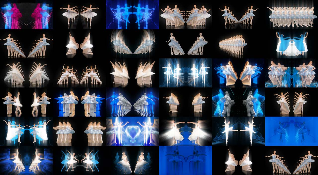 VJ Loops Pack Vol.73 – Mirror Ballet