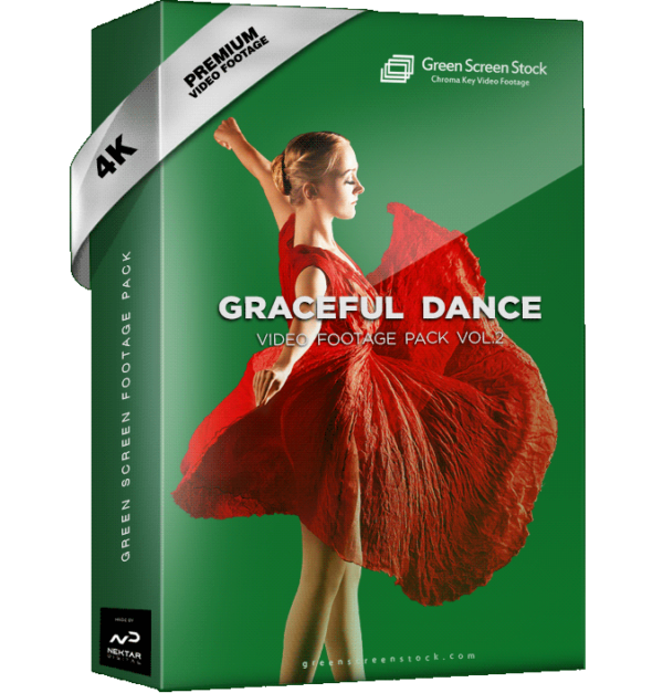 Graceful Dance - Green Screen Video Footage Pack Vol.2