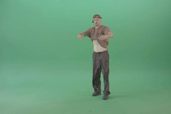Modern-dance-green-screen-video-footage