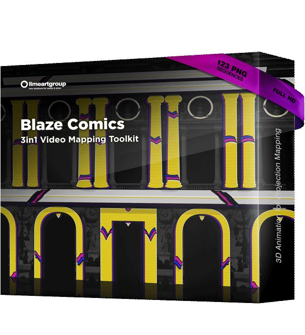 Blaze Comics Video Mapping Toolkit