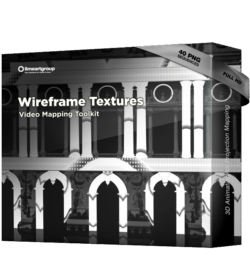 Wireframe Textures Video Mapping Toolkit