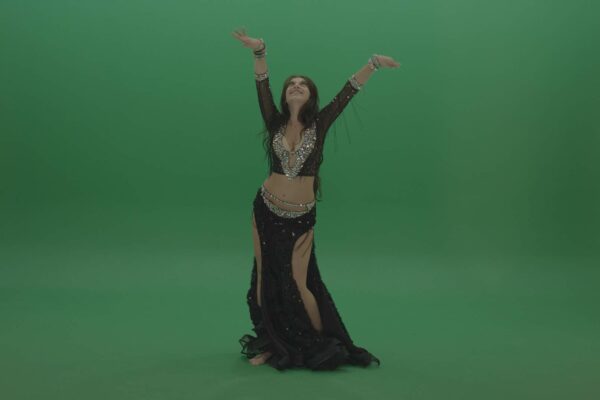 Green-Screen-Belly-Dance-Oriental-Woman-dancing-4K-Video-Footage-Layer-14