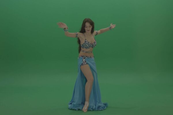 Green-Screen-Belly-Dance-Oriental-Woman-dancing-4K-Video-Footage-Layer-17
