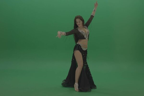 Green-Screen-Belly-Dance-Oriental-Woman-dancing-4K-Video-Footage-Layer-19