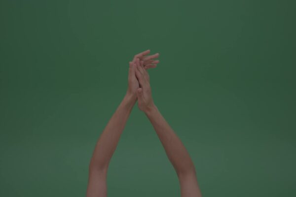 green screen stock video hands