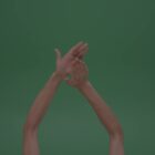 Green screen video footage