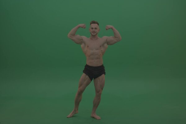 Green screen video footage