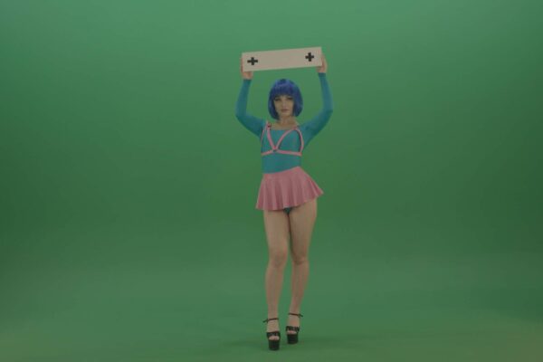 Green-Screen-Posing-Models-Girls-Video-Footage-4K-Layer-22