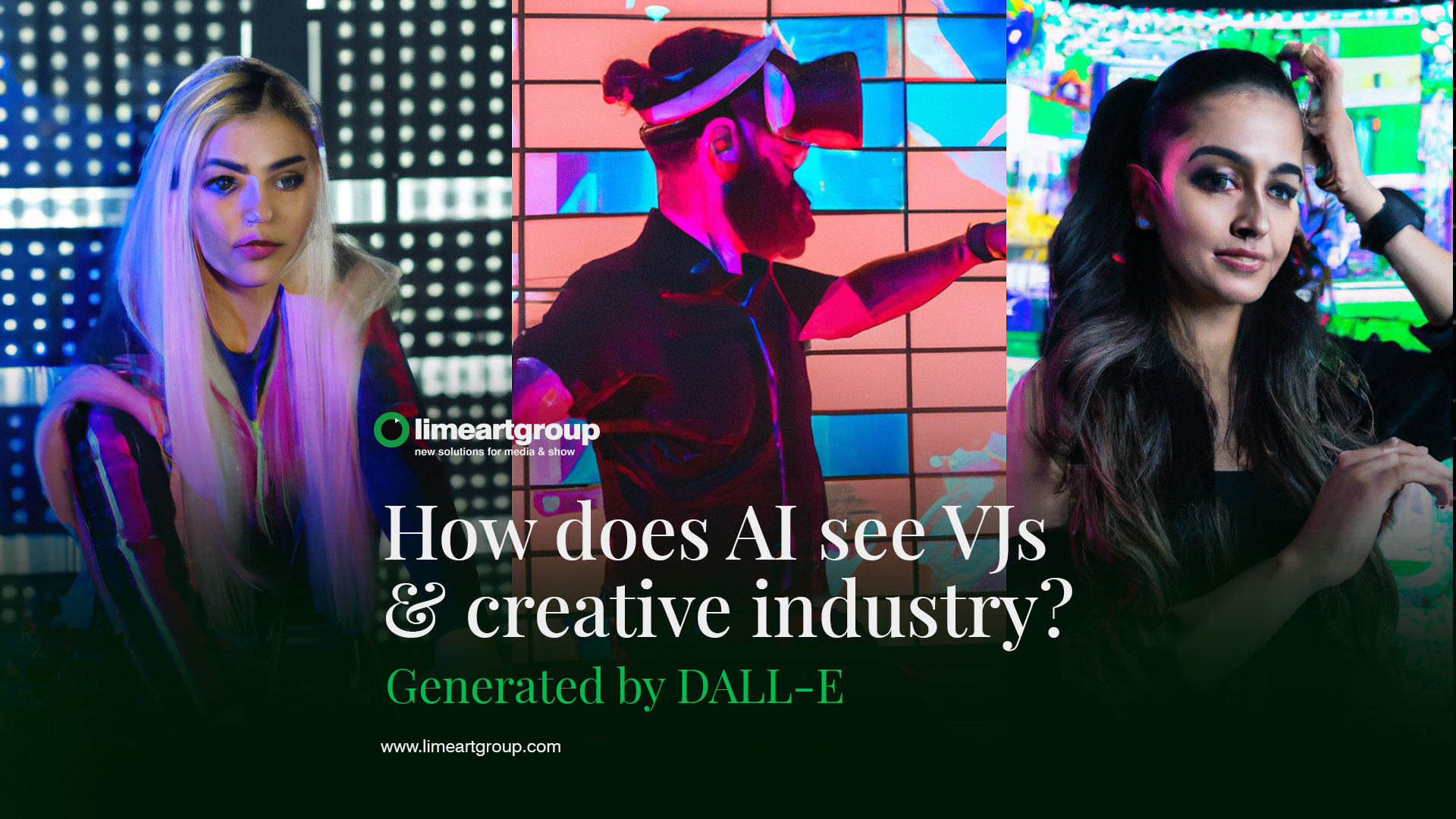 How does artificial intelligence (AI) see VJs and the entire creative industry?