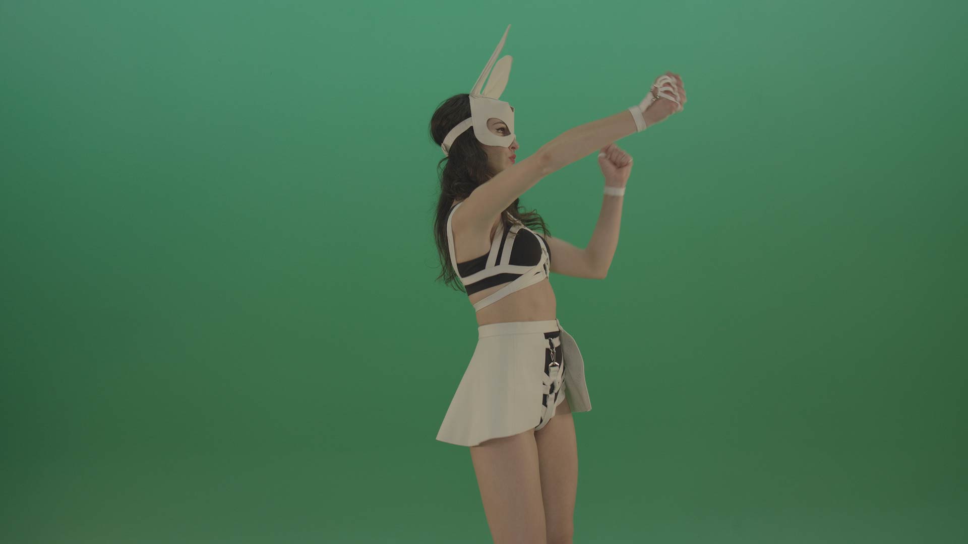 Green Screen Bunny Girls - Chroma Key Video Footage Pack  — LIME ART  GROUP