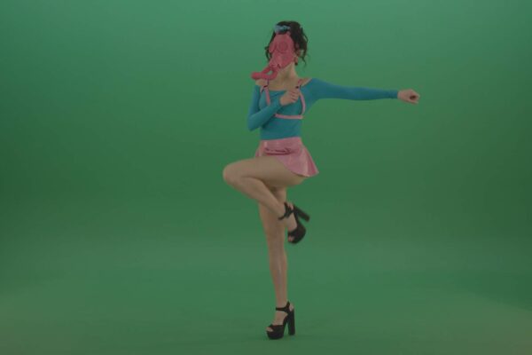 Dancing-go-go-girls-in-mask-on-Green-Screen-Video-Footage-4K-Layer-4