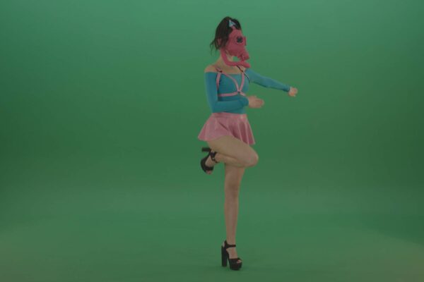 Dancing-go-go-girls-in-mask-on-Green-Screen-Video-Footage-4K-Layer-6